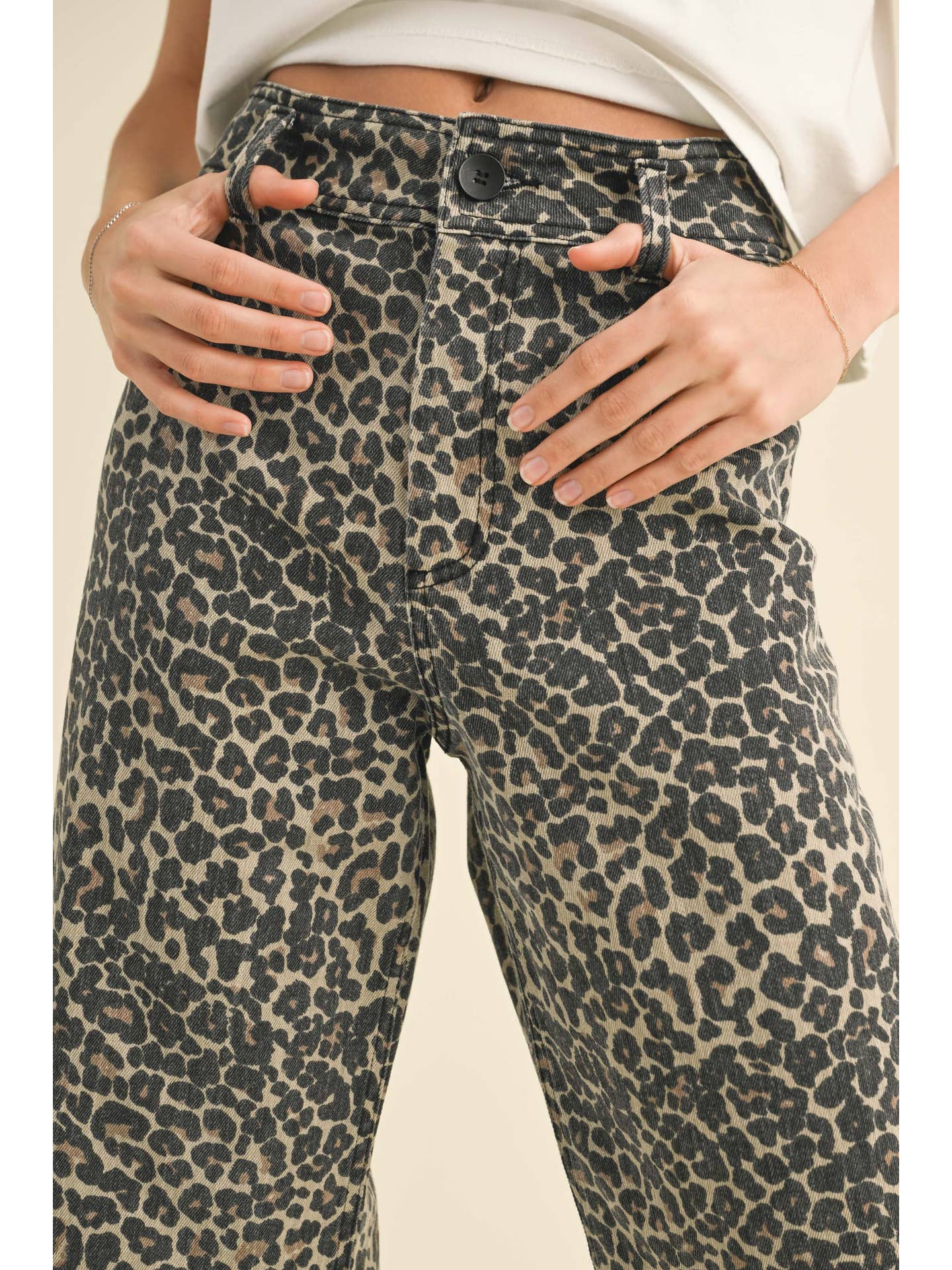 Leopard Print Pants