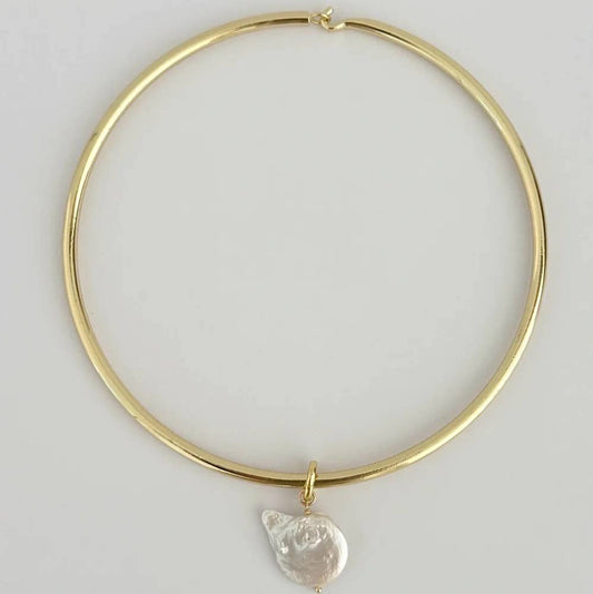 Baroque Pearl Choker Necklace