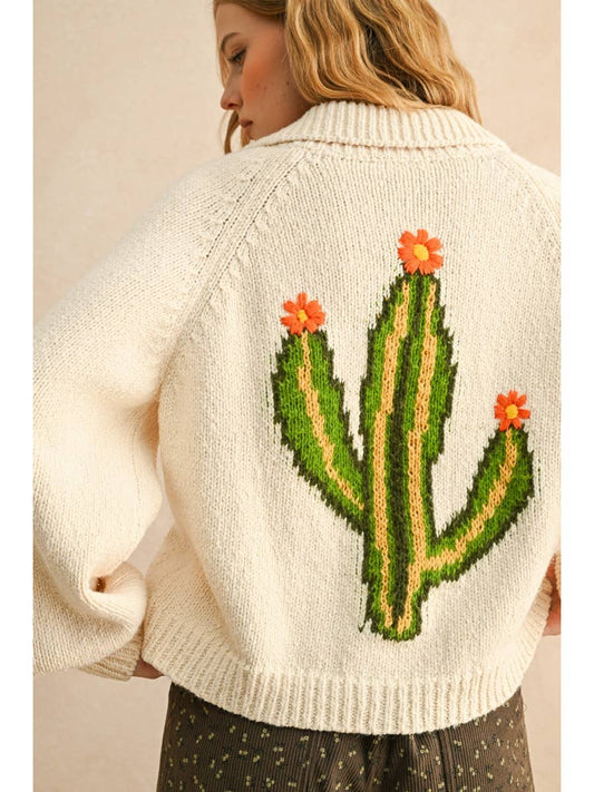 Cactus Cardigan