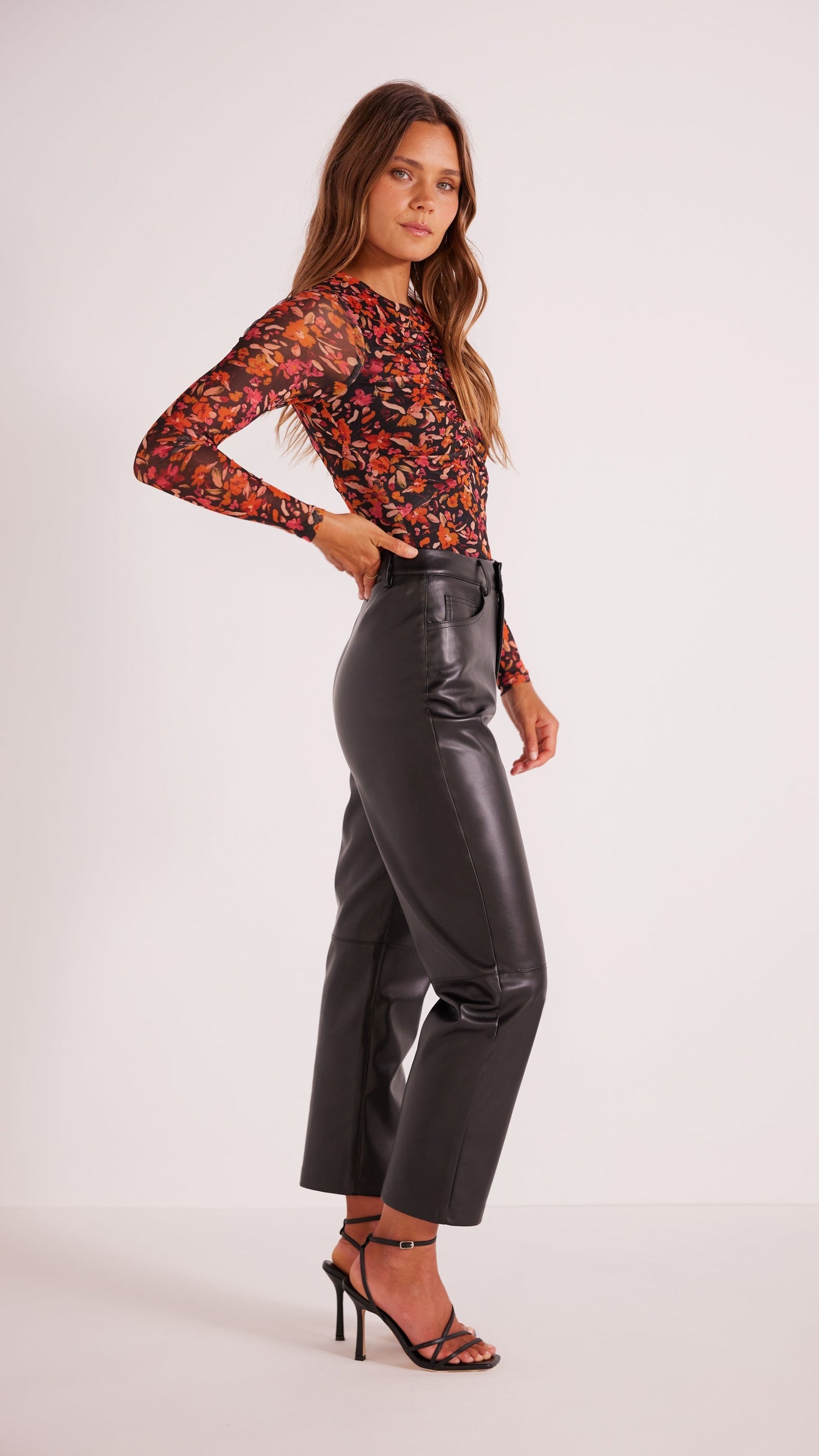 Lani Faux Leather Pant