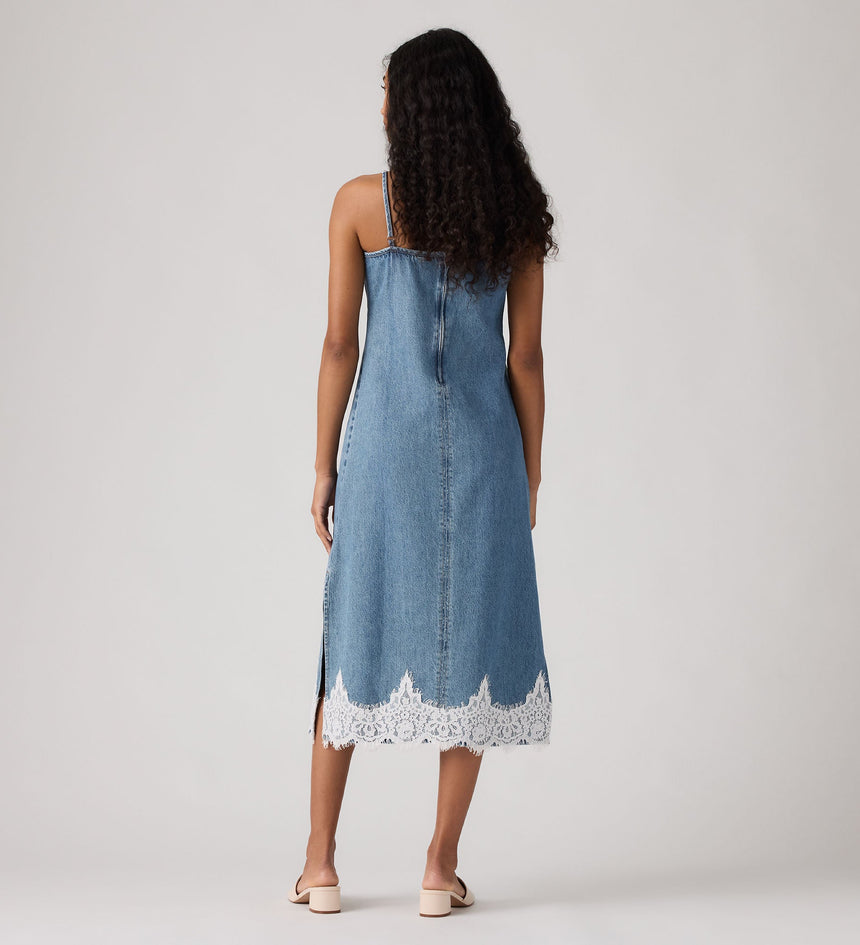 90's Denim Slip Dress