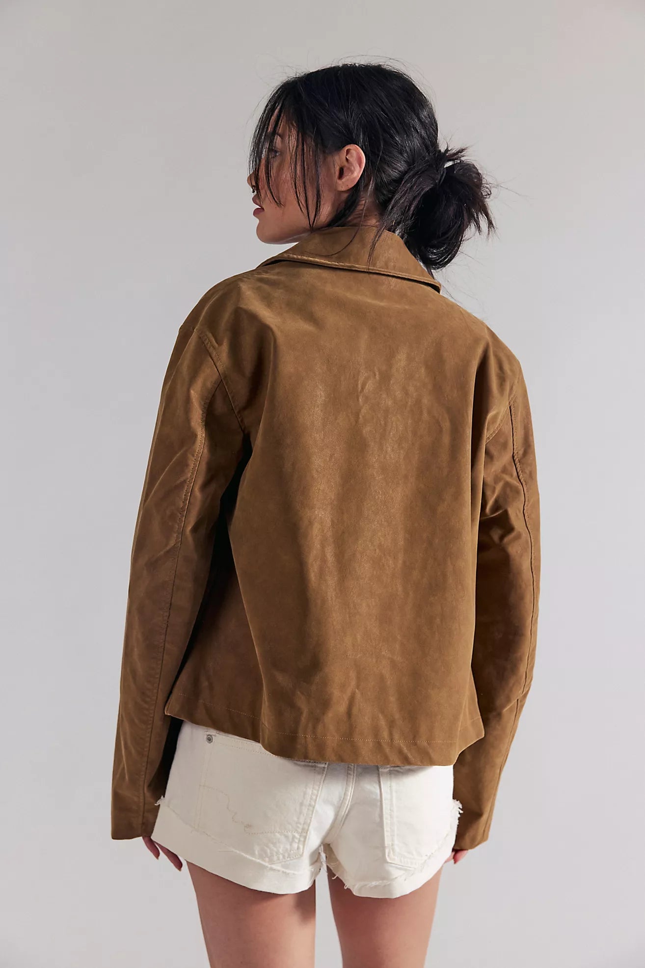Hera Vegan Suede Jacket