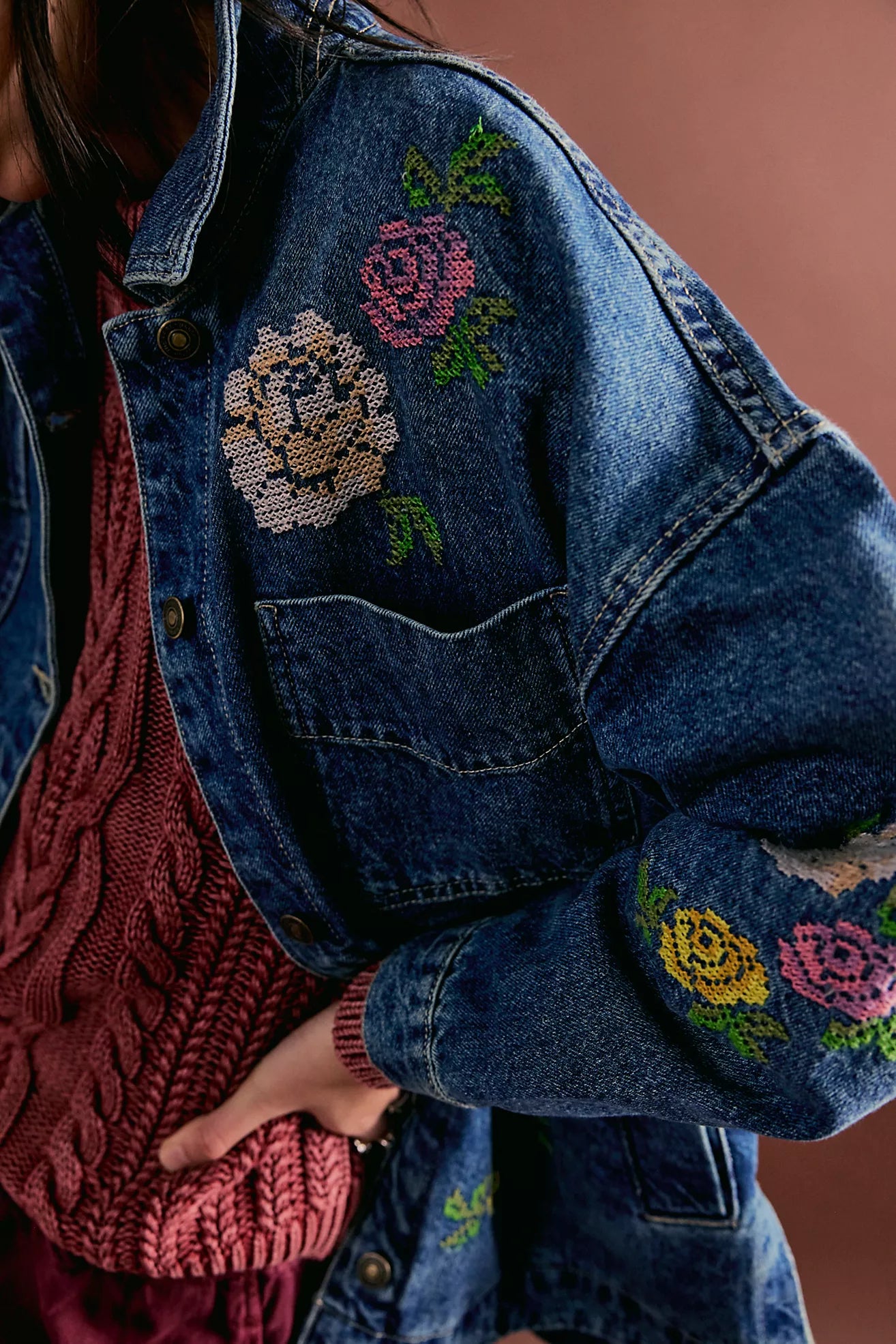 Madison City Embroidered Jacket