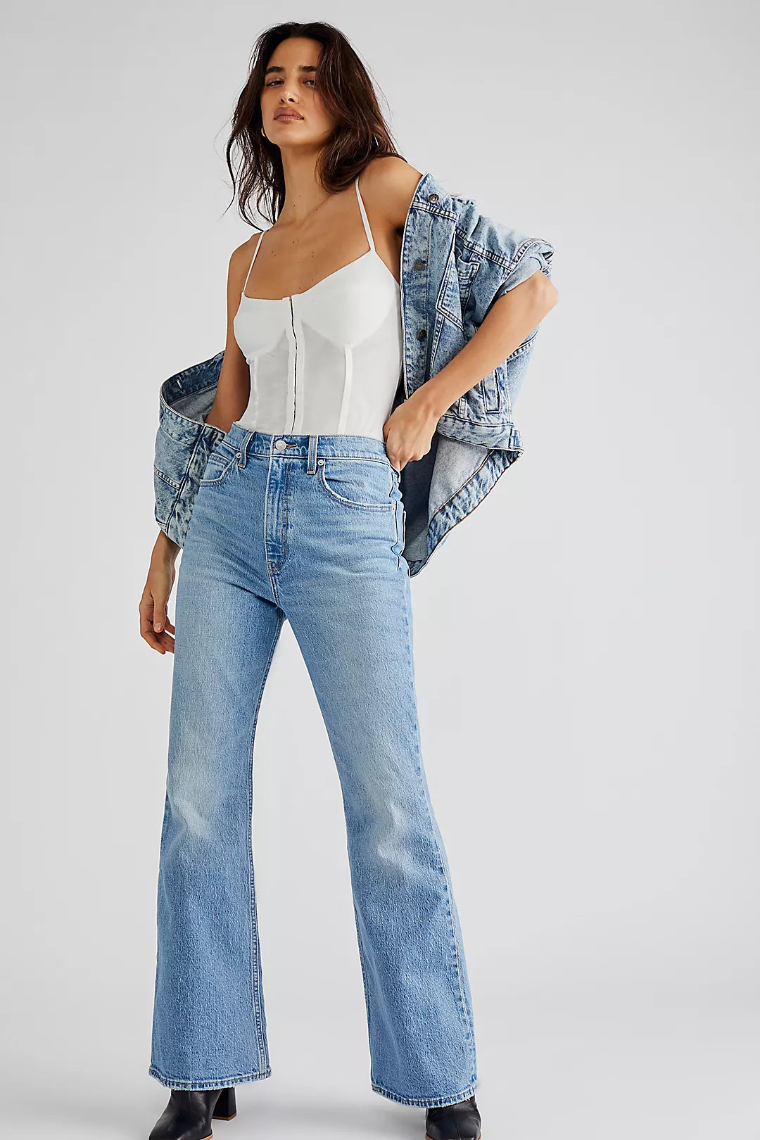 70'S HIGH FLARE WOMEN'S JEANS