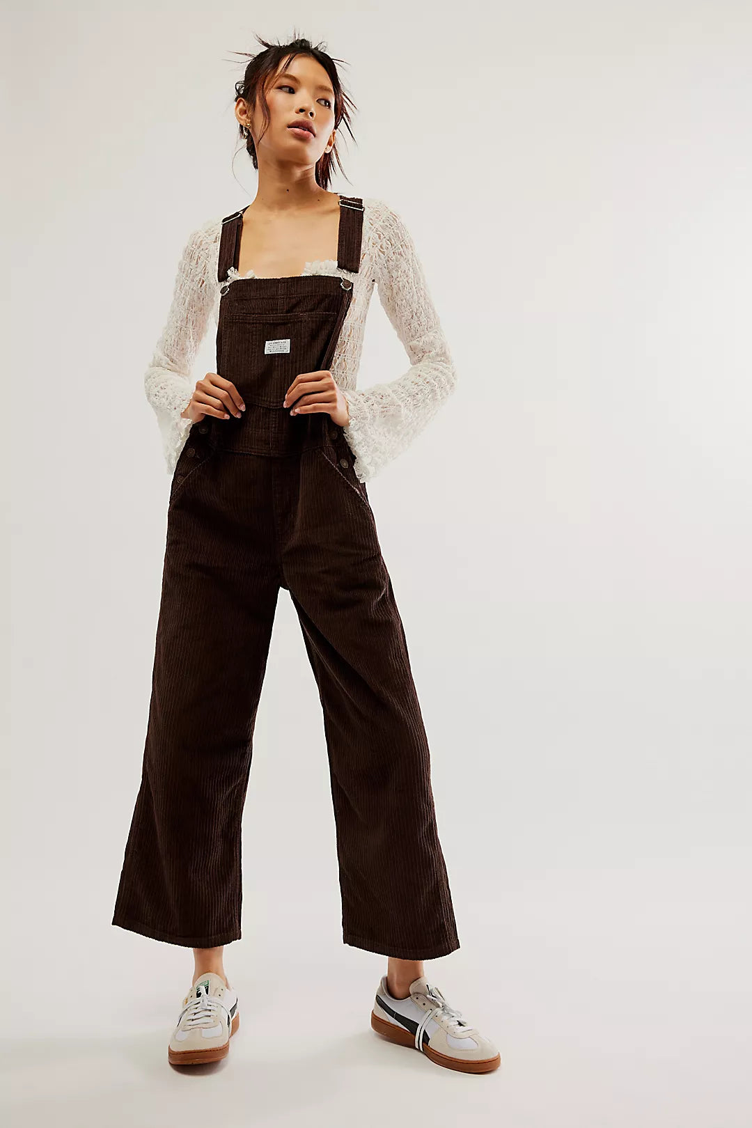 Levi's Baggy Cord Overalls