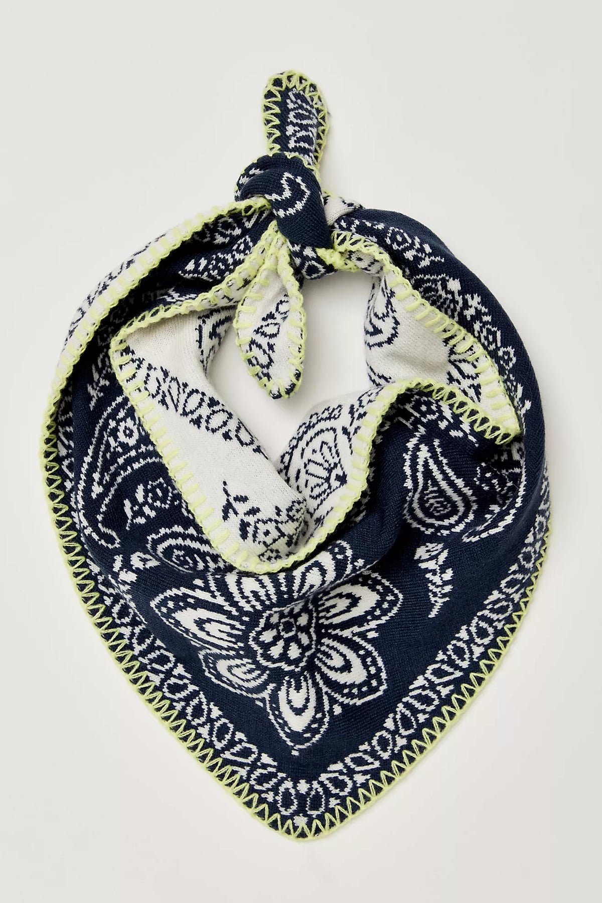 Carmen Knitted Triangle Bandana