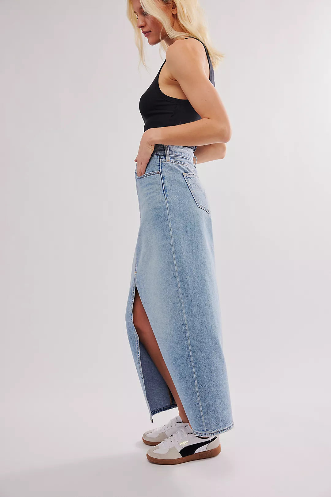 Levi's Ankle Column Skirt