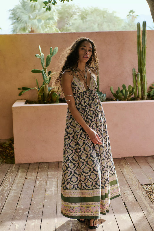 Sorrento Stroll Printed Maxi Dress
