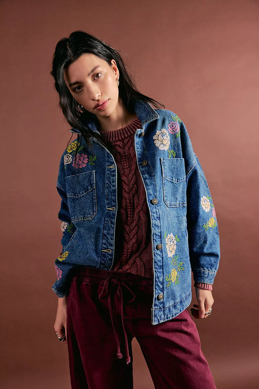 Madison City Embroidered Jacket
