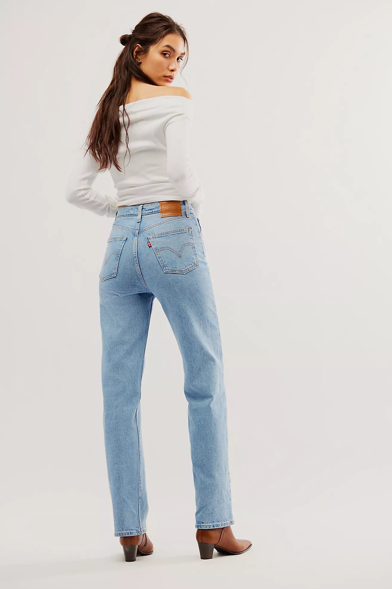 Levi's Ribcage Full-Length Jeans