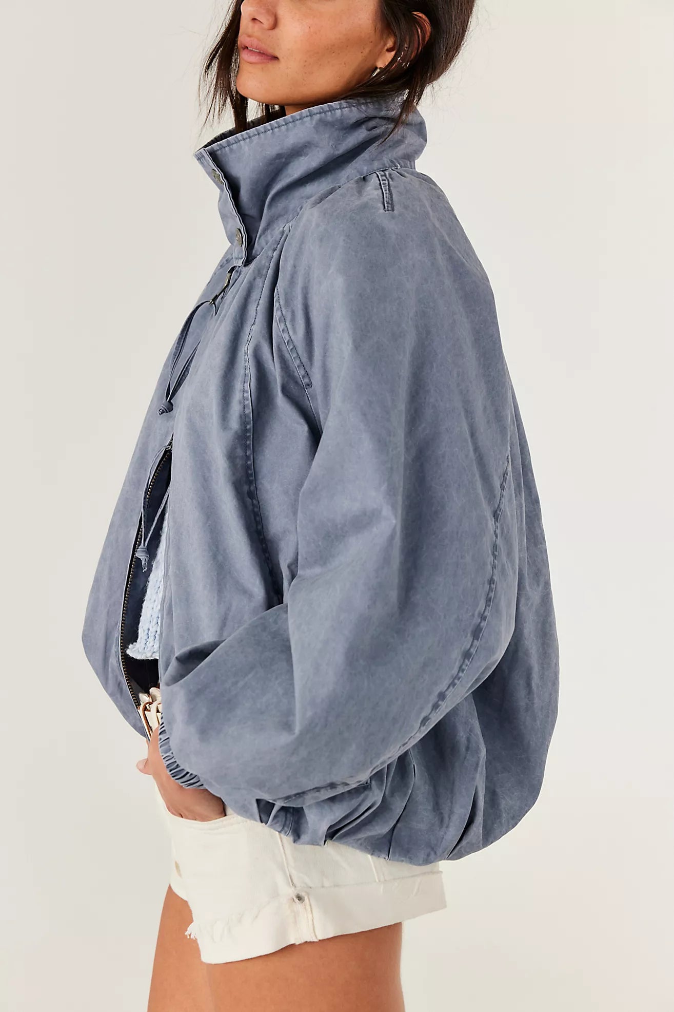 Chelsea Funnel-Neck Jacket