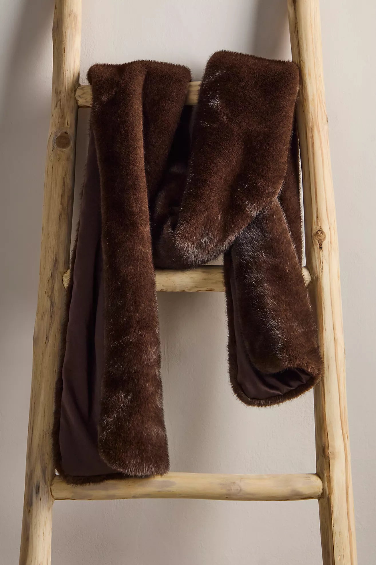 Snow Angel Faux Fur Scarf