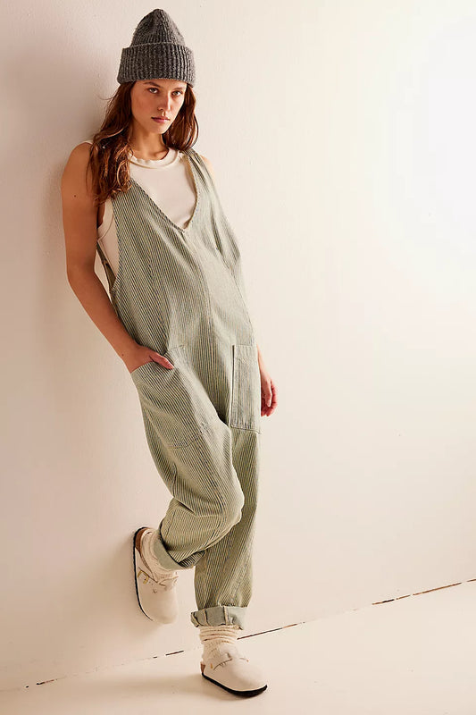 We The Free High Roller Railroad Jumpsuit