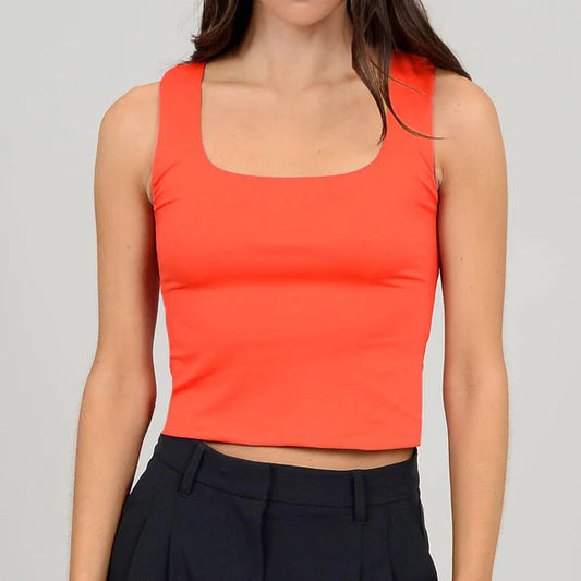 Mariana Sleeveless Crop Tank