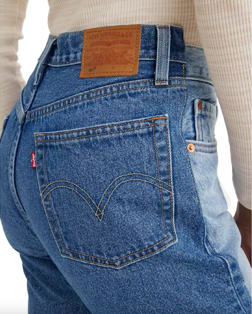 501 Jeans Spliced (Parallel Universe Indigo)