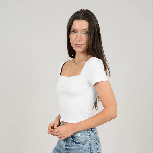 Stacy Short Sleeve Top